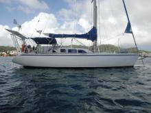 Dujardin Icofrance Atlantis 430 : Mouillage en Martinique